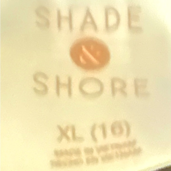 NWT XL Shade and Shore bottom black swimwear. High waisted brief - Picture 3 of 3